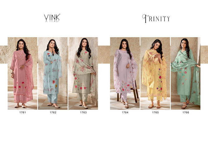 Trinity By Vink Viscose Readymade Suits Catalog
